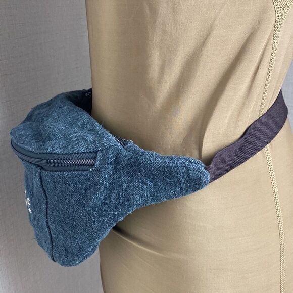 World Issue Hemp Clothing Hip Pack Fanny Belly Bag Adjustable Strap Travel - Picture 3 of 10